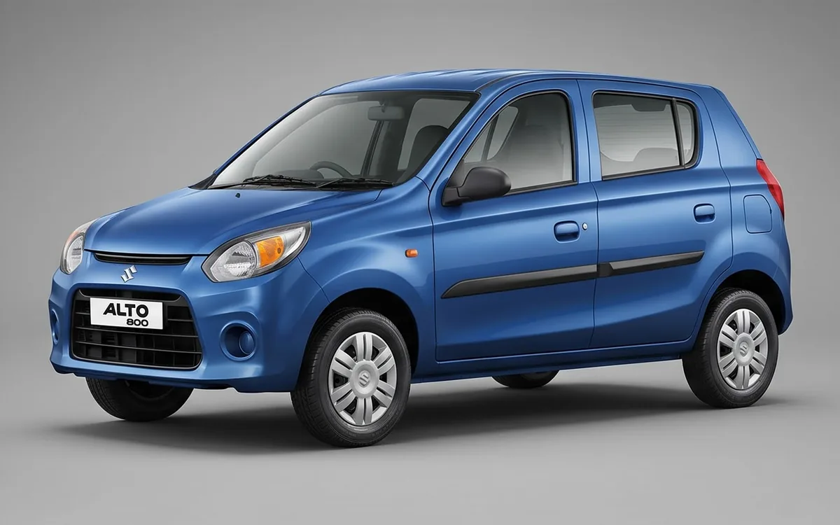 Maruti Suzuki Alto 800 with Black beading fitted