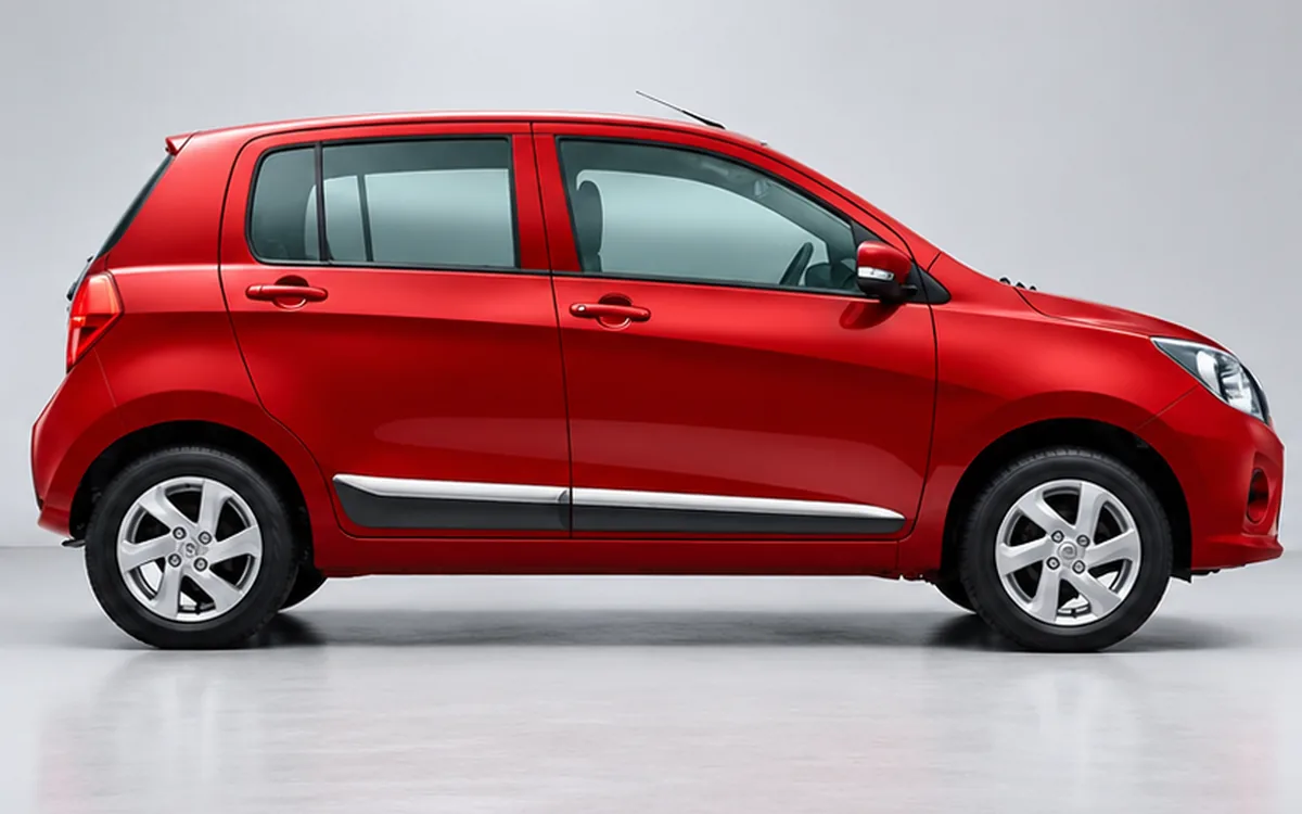 Maruti Suzuki Celerio with Half Chrome beading fitted