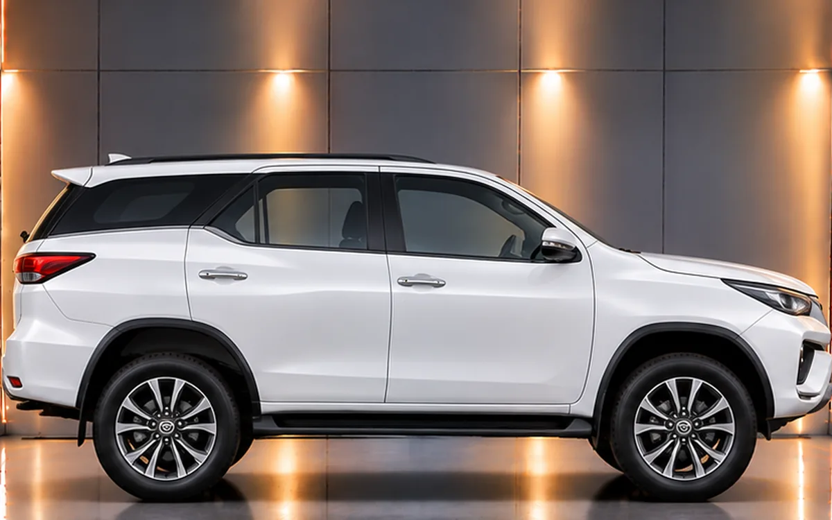 Toyota Fortuner before fitting