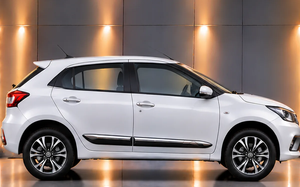 Toyota Glanza, Half Chrome beading