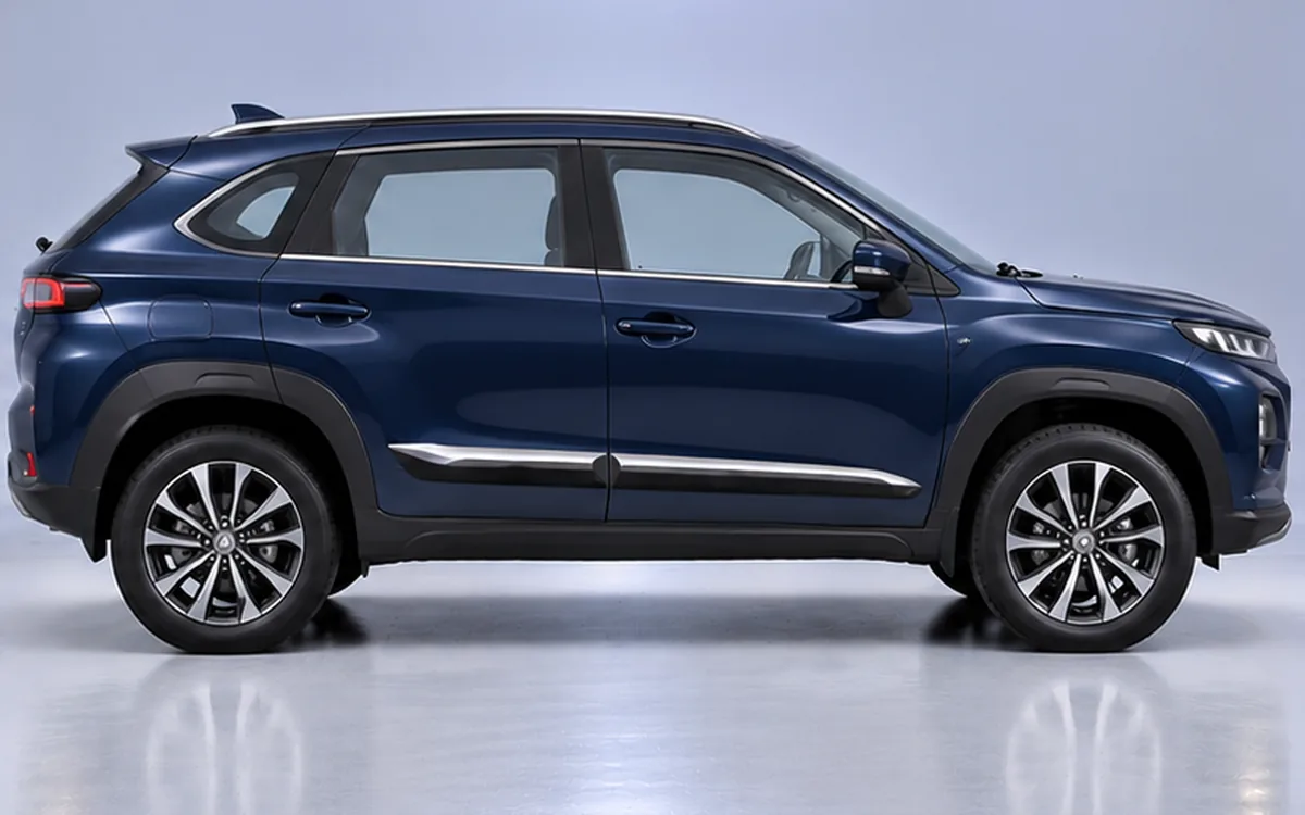 Maruti Suzuki Grand Vitara with Half Chrome beading fitted