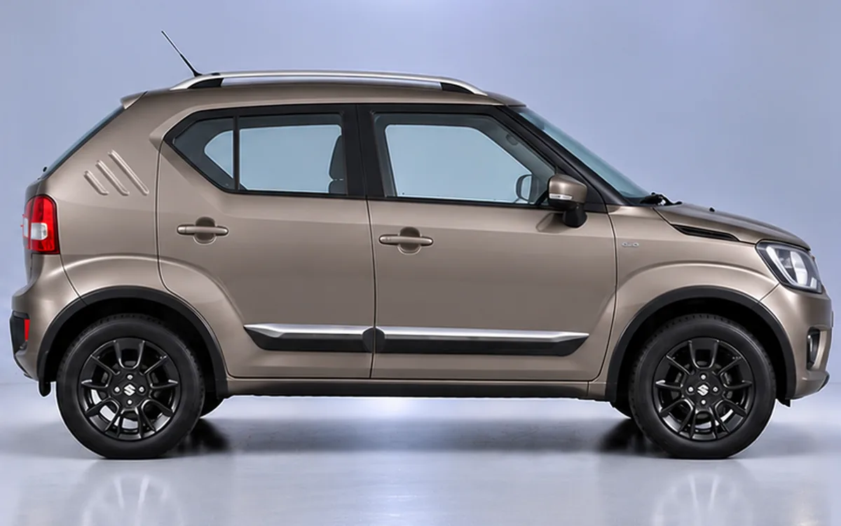 Maruti Suzuki Ignis, Cladding · Colour beading