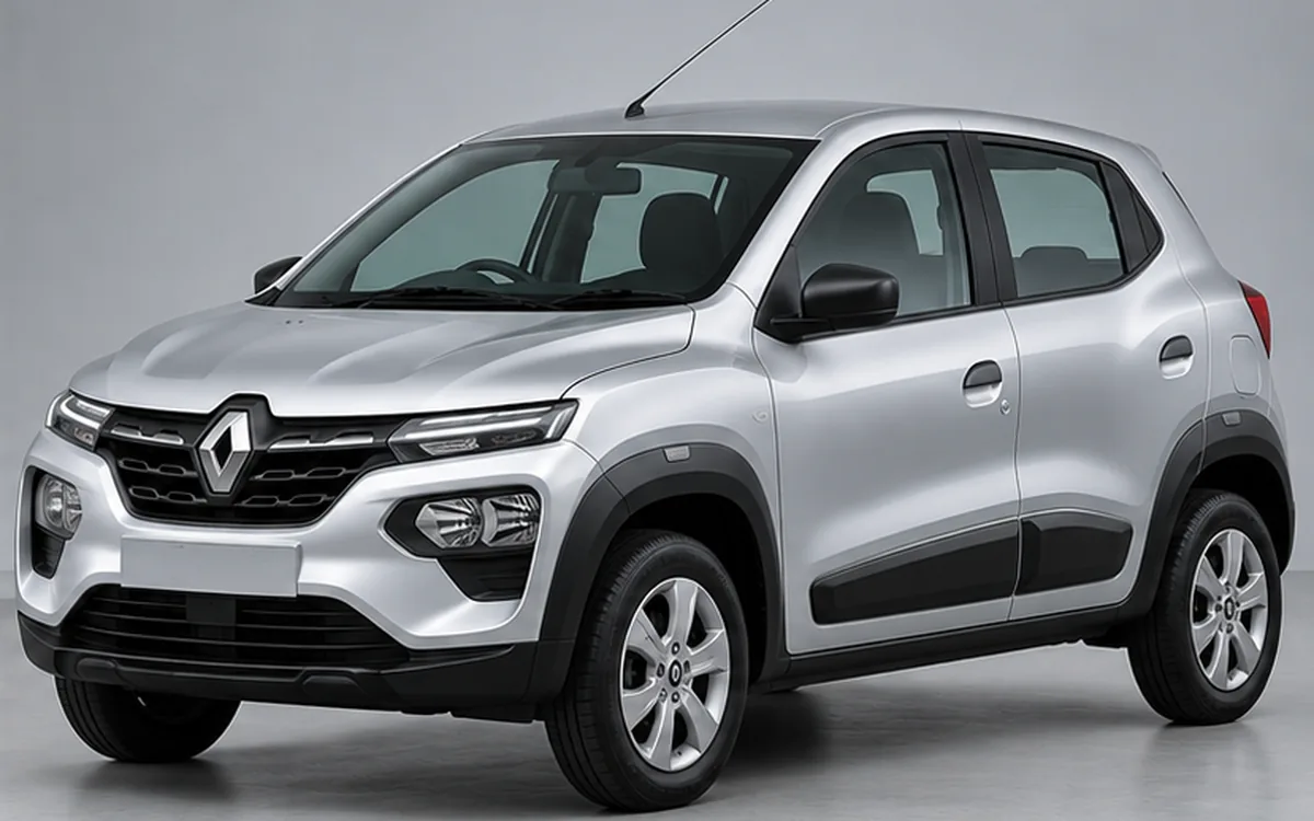 Renault Kwid, Cladding · Black beading