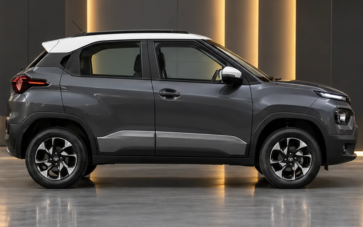 Tata Motors Punch, Cladding · Daytona Grey beading