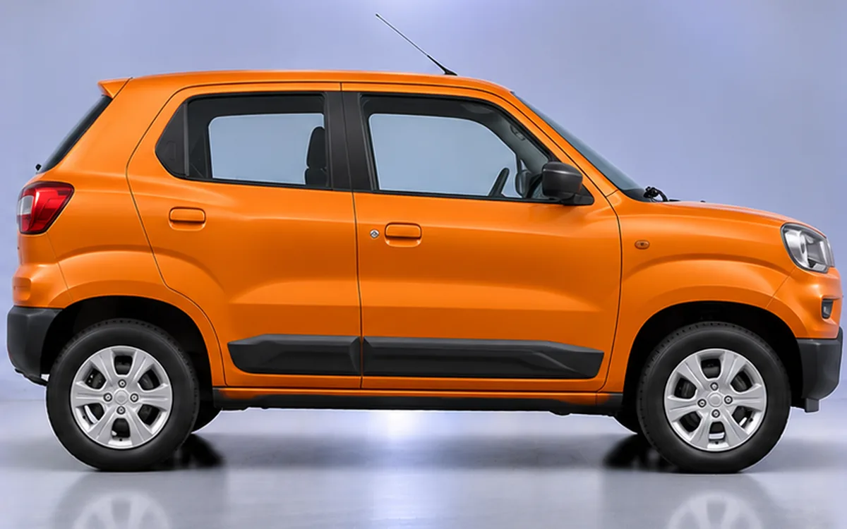 Maruti Suzuki S-Presso with Cladding beading fitted