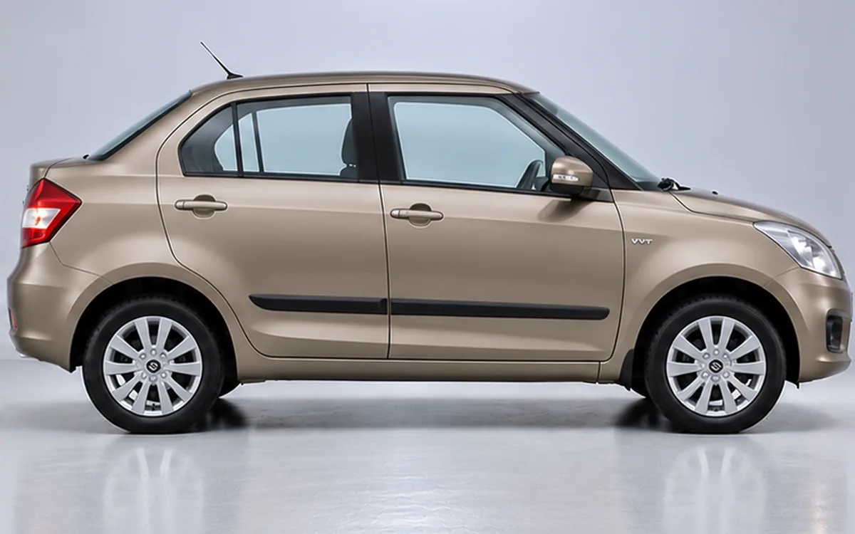 Maruti Suzuki Dzire, Black · Type 1 beading