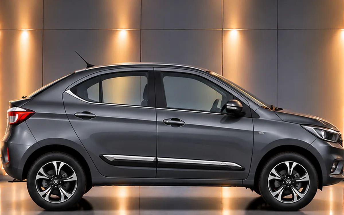 Tata Motors Tigor, Half Chrome beading