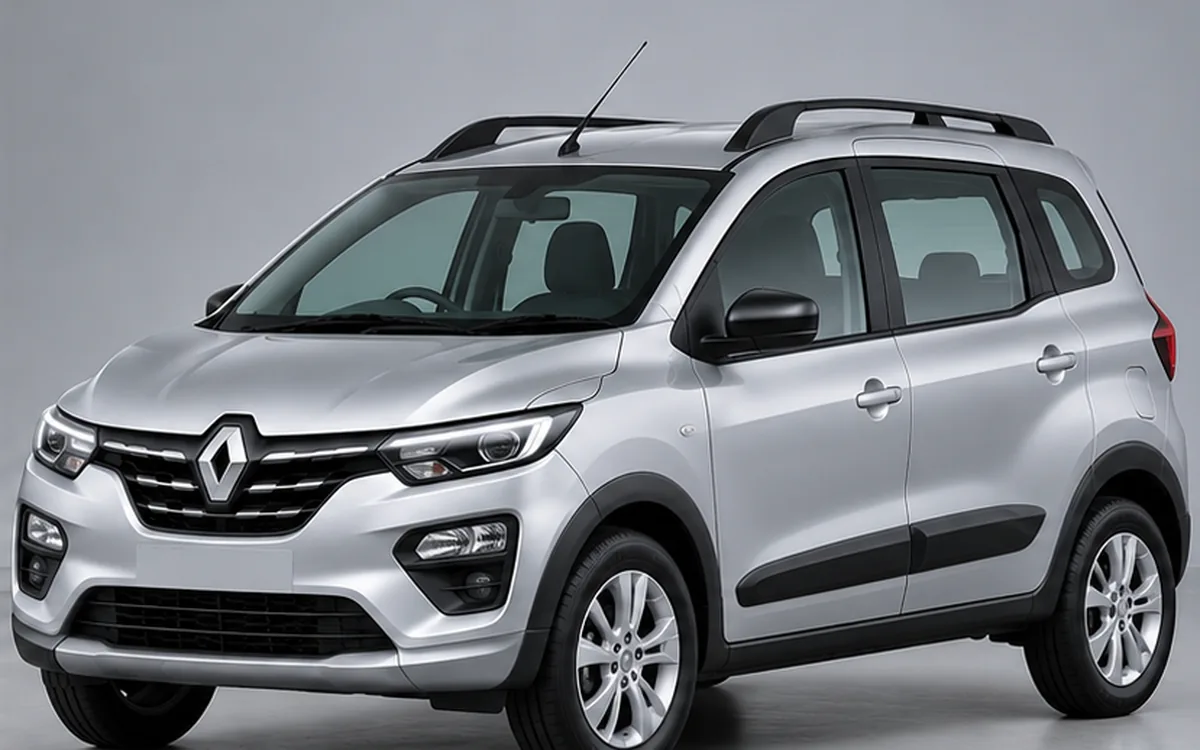 Renault Triber, Cladding · Black beading