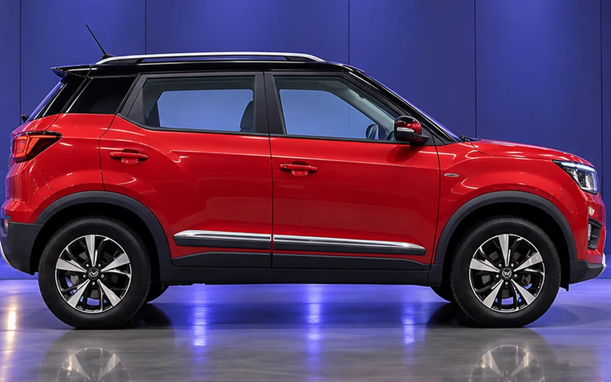 Mahindra XUV300, Half Chrome beading
