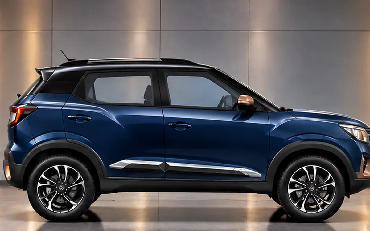 Mahindra XUV400, Half Chrome beading