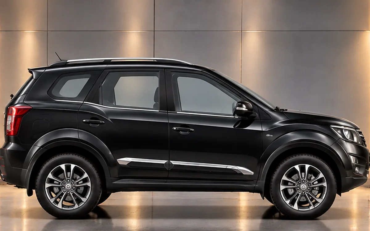 Mahindra XUV500, Half Chrome beading