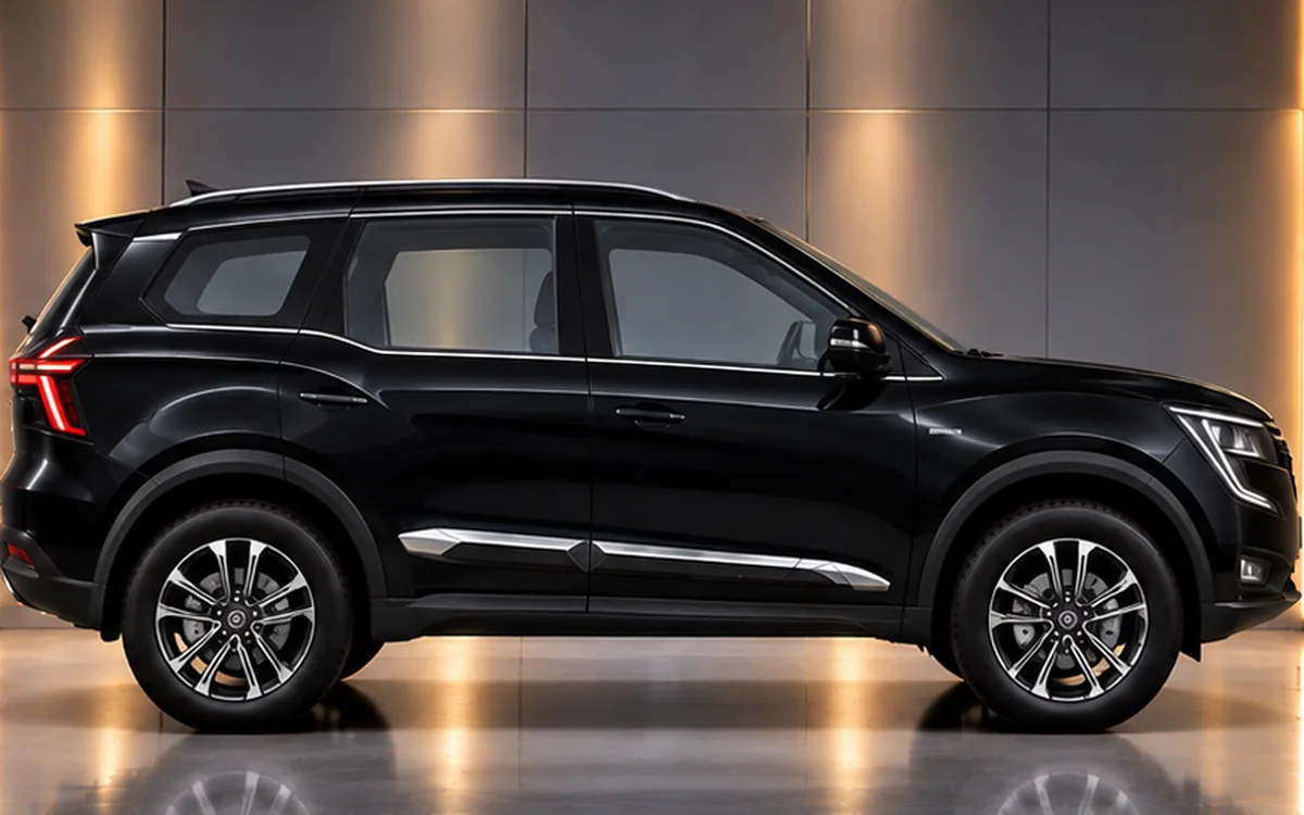 Mahindra XUV700, Half Chrome beading