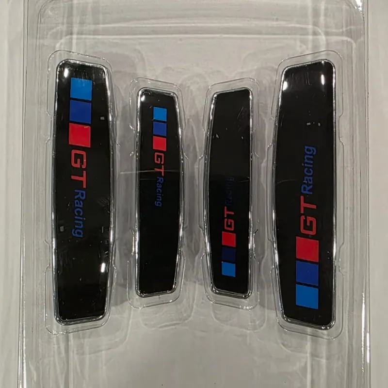 GT Racing, Blue and Red, door guard, 4-piece set