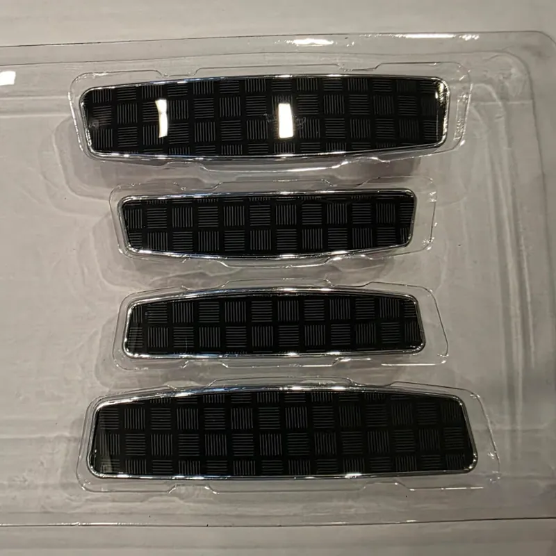 Black Grid, door guard, 4-piece set