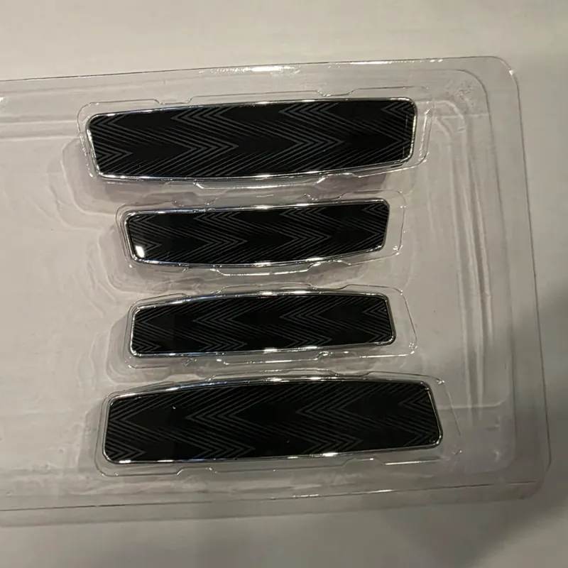 Black Chevron, door guard, 4-piece set