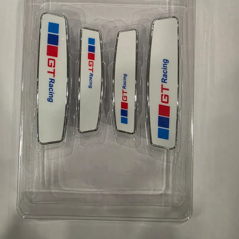 GT Racing, White, door guard, 4-piece set